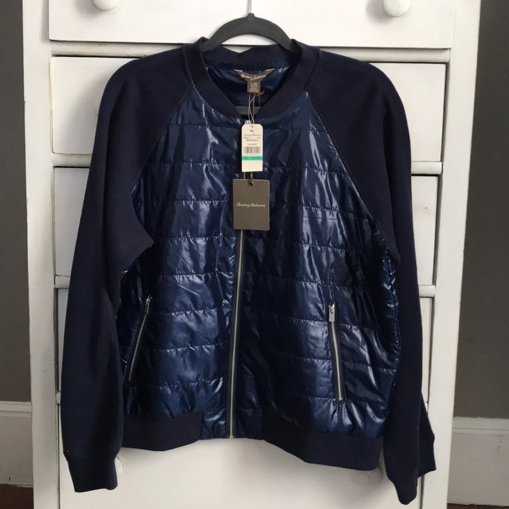 TOMMY BAHAMA ZIP-UP